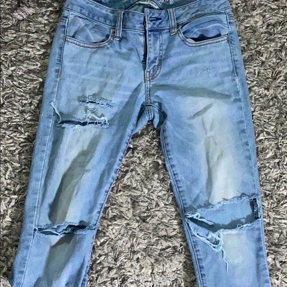 American eagle super stretch size 4 jeans - Picture 2 of 3